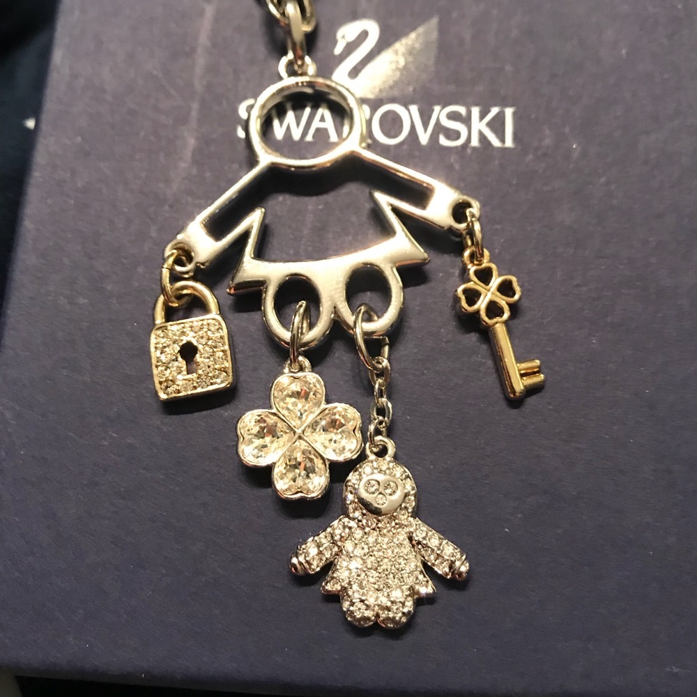 Swarovski necklace & earrings set! 100% authentic